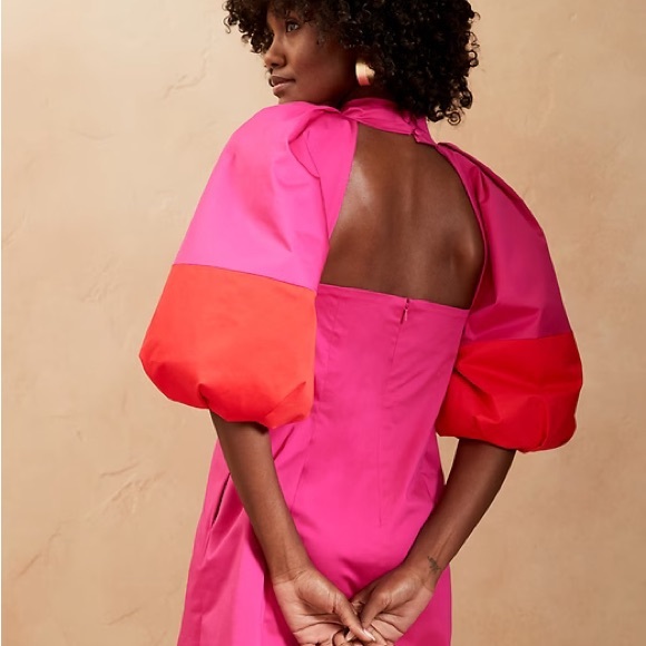 NWT BANANA REPUBLIC X HARBISON COLLAB DRESS - Picture 2 of 7